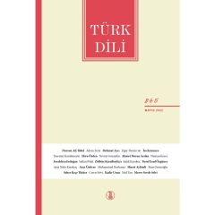 Türk Dili 845.Sayı Mayıs 2022