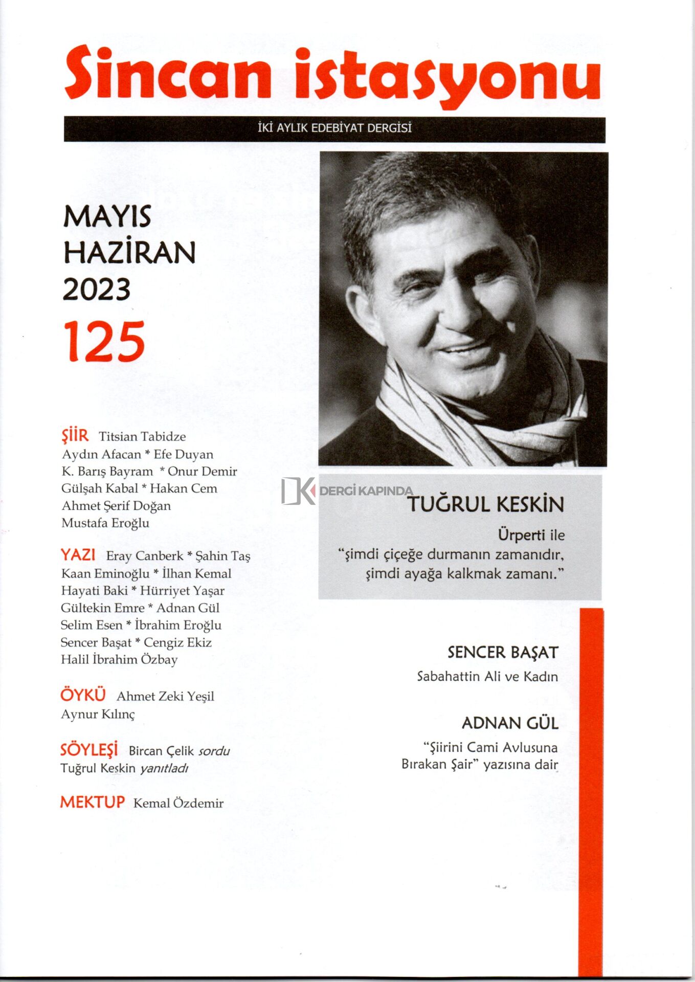 Sincan İstasyonu 125.Sayı Mayıs-Haziran 2023