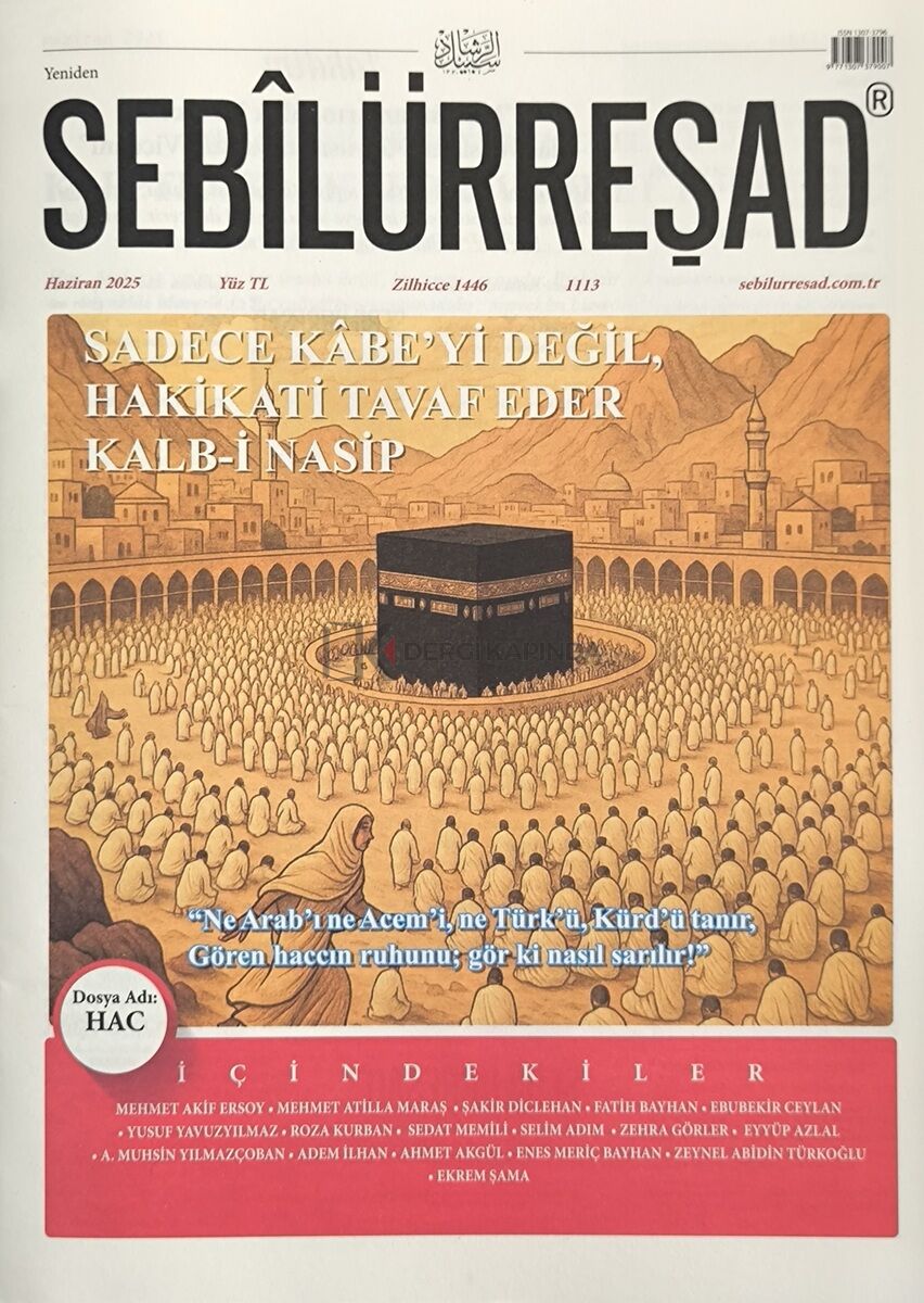 Sebilürreşad Dergi 1113.Sayı Haziran 2025