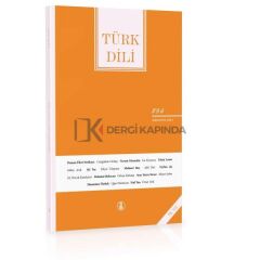 Türk Dili Dergisi 836. Sayı Ağustos 2021