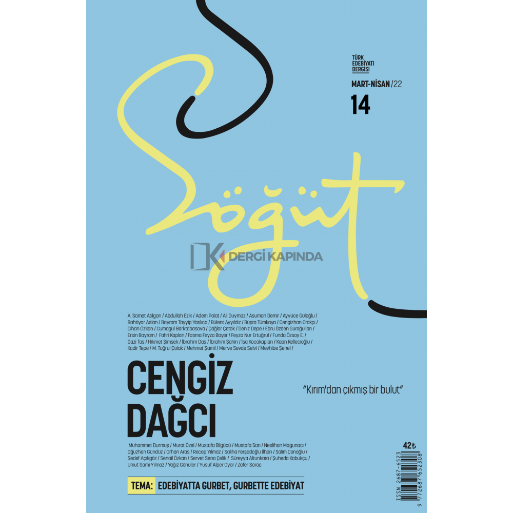 Söğüt 14.Sayı Mart-Nisan 2022