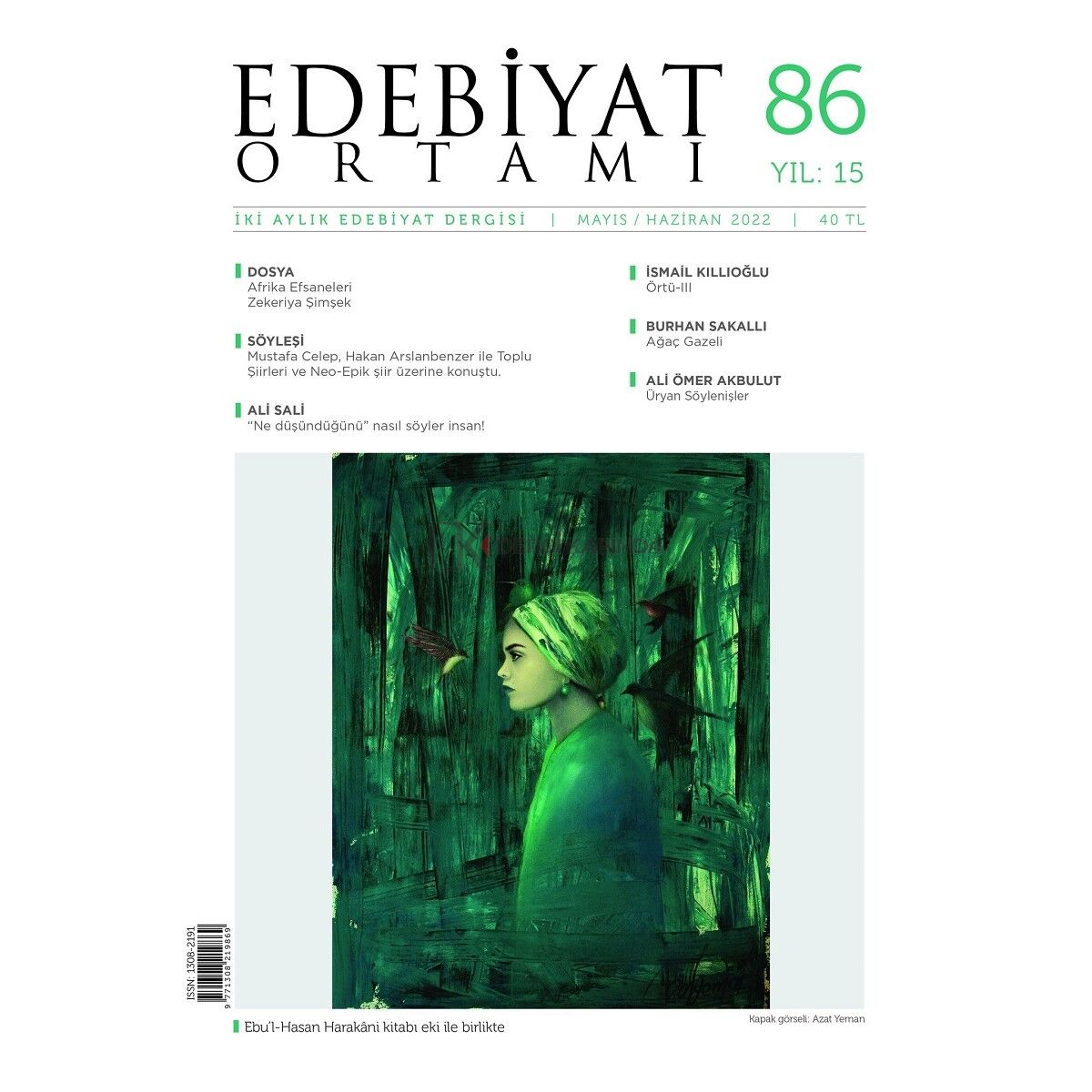 Edebiyat Ortamı 86.Sayı Mayıs-Haziran 2022