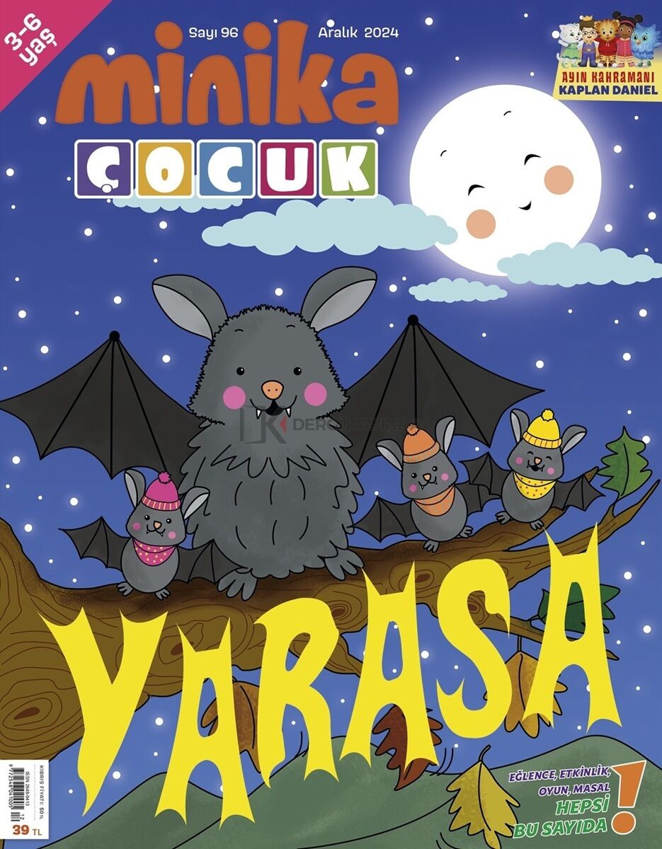 Minika Çocuk Dergi Aralık 2024 (3-6 yaş)