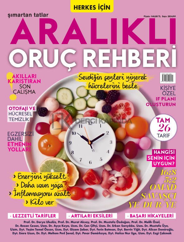 Aralıklı Oruç Rehberi 2024/01