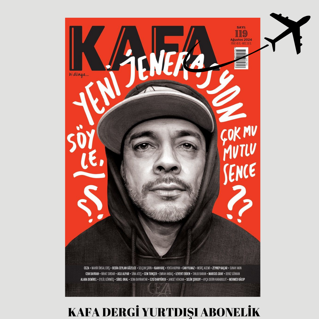 Kafa Dergisi Yurtdışı Abonelik (Mayıs 2025 - Nisan 2026)