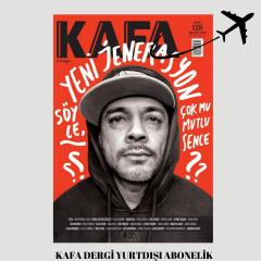 Kafa Dergisi Yurtdışı Abonelik (Mayıs 2025 - Nisan 2026)