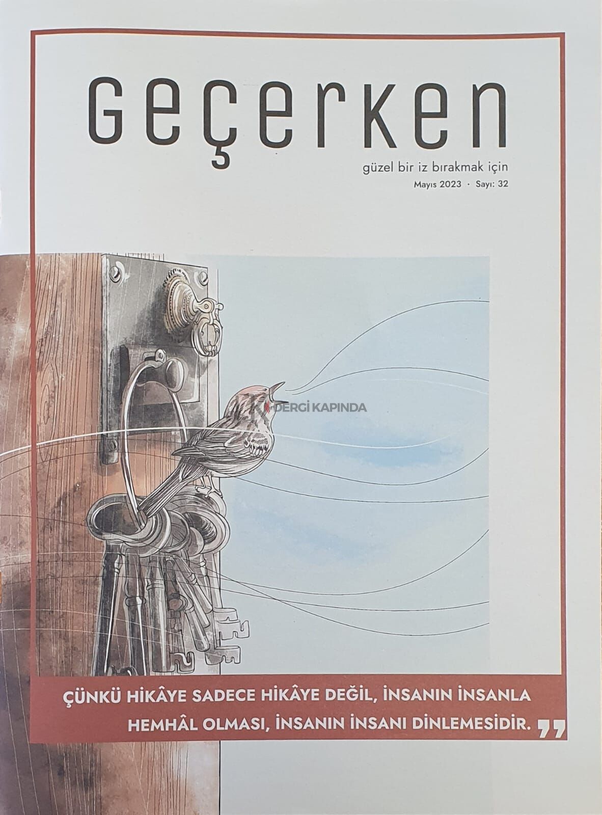 Geçerken 32.Sayı Mayıs 2023