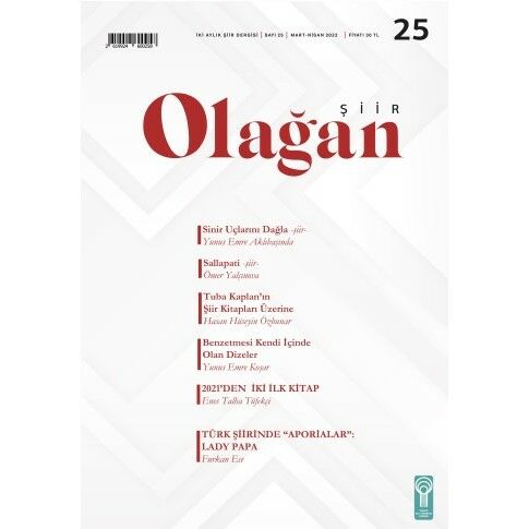 Olağan Şiir 25.Sayı Mart-Nisan 2022