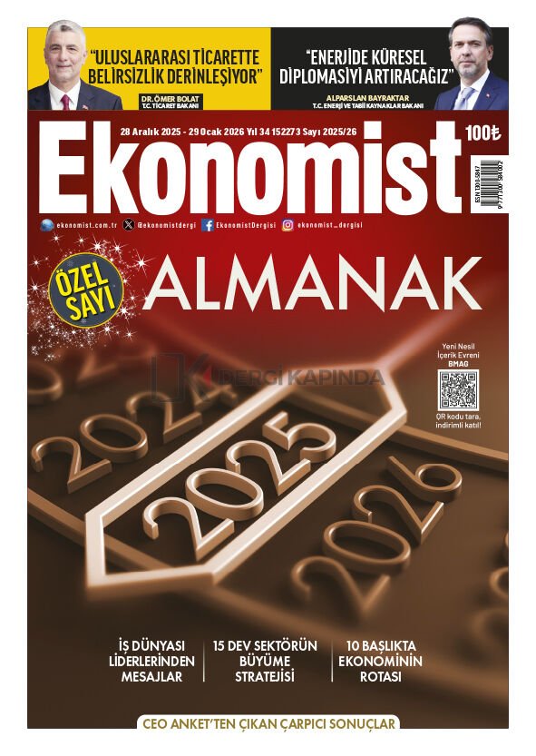 Ekonomist Dergi Almanak Özel  28 Aralık 2025 - 29 Ocak 2026