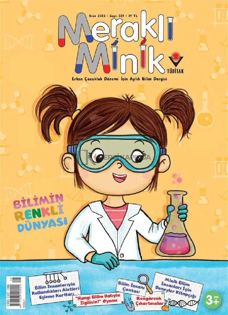 Meraklı Minik Dergi Ocak 2026 (3-6 yaş)