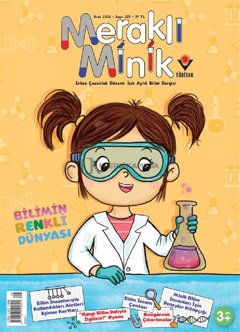 Meraklı Minik Dergi Ocak 2026 (3-6 yaş)