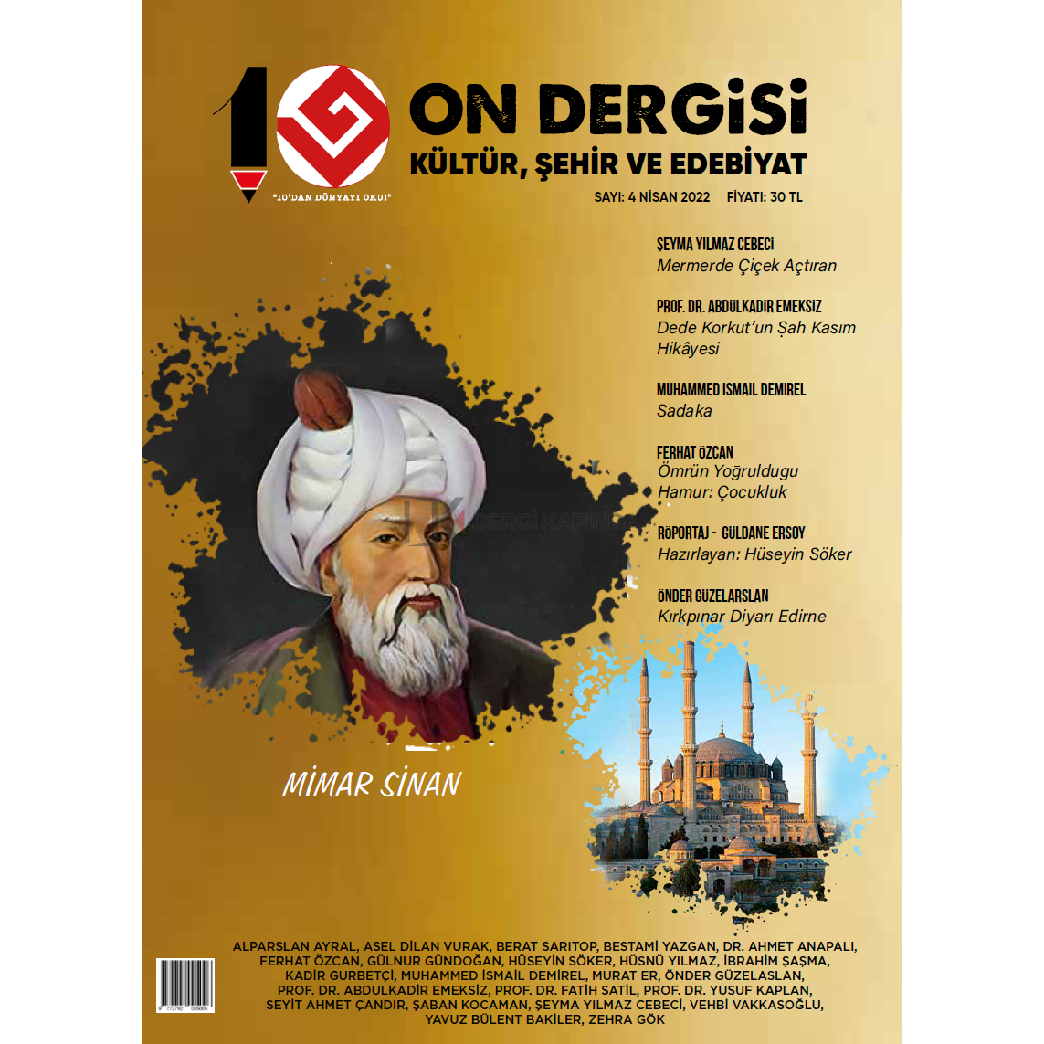 10 Dergisi Nisan 2022
