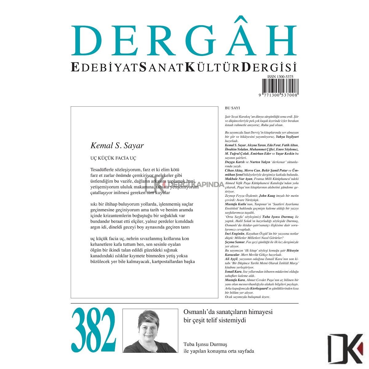 Dergâh 382.Sayı Aralık 2021
