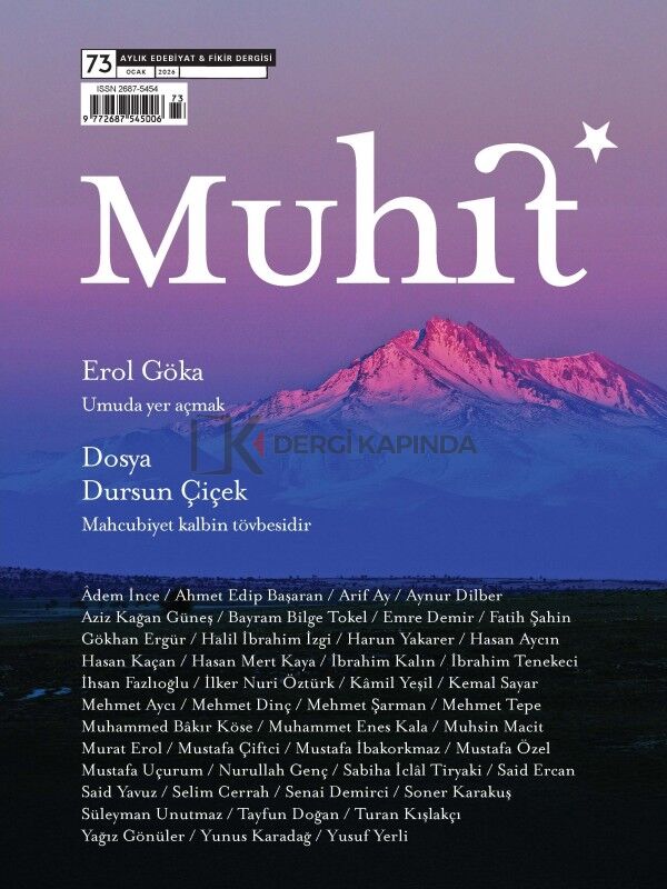 Muhit Dergi 73.Sayı Ocak 2026