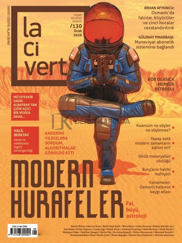 Lacivert Dergi 130.Sayı Ocak 2026