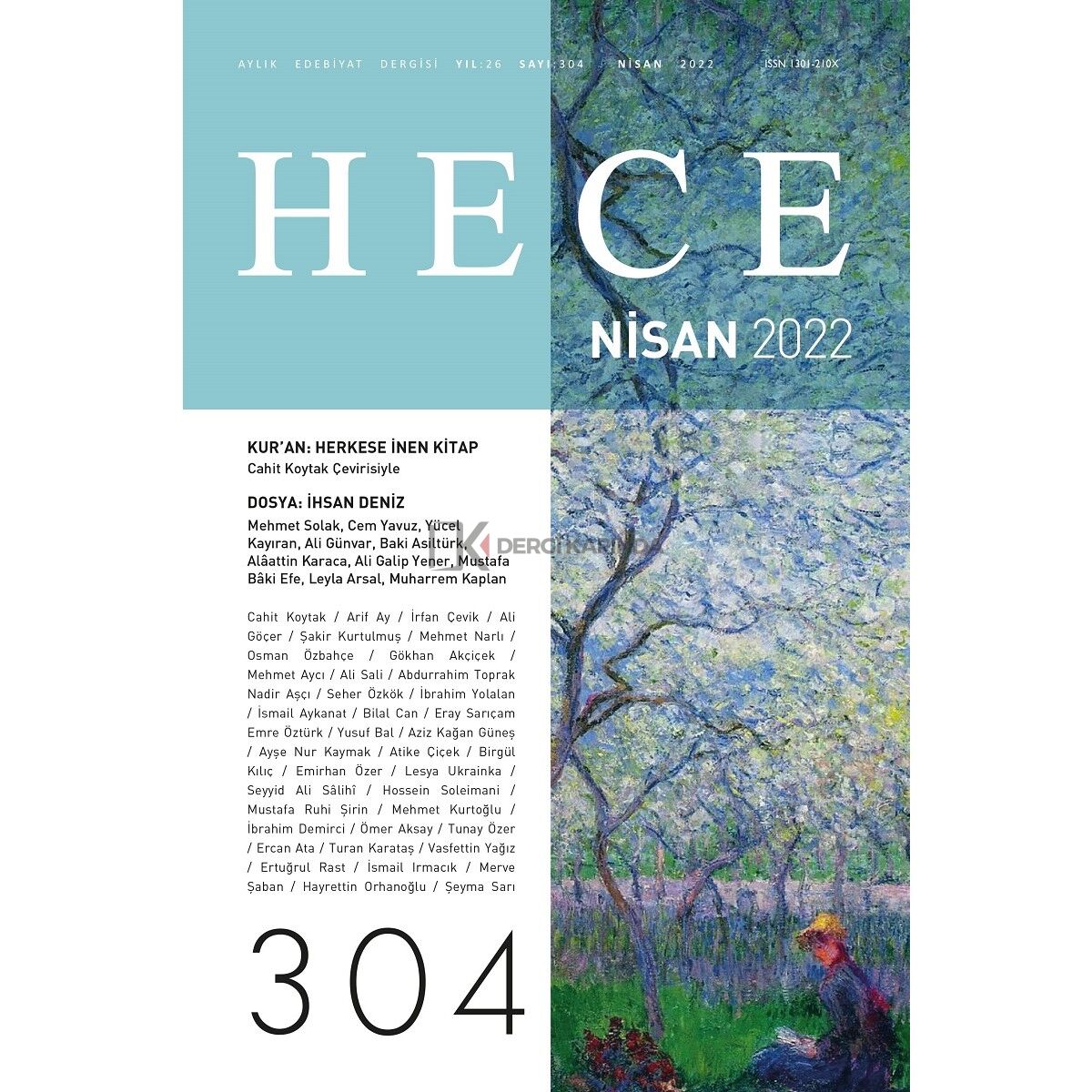 Hece 304.Sayı Nisan 2022