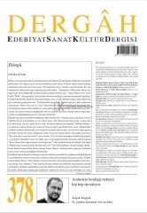 Dergâh 378.Sayı Ağustos 2021