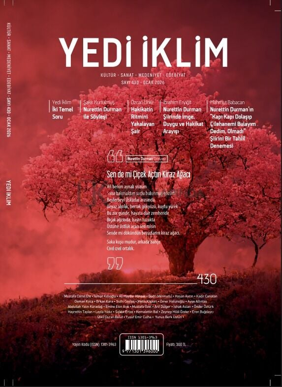 Yedi İklim Dergi 430.Sayı Ocak 2026