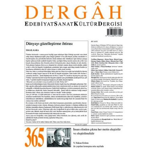 Dergâh 365.Sayı Temmuz 2020