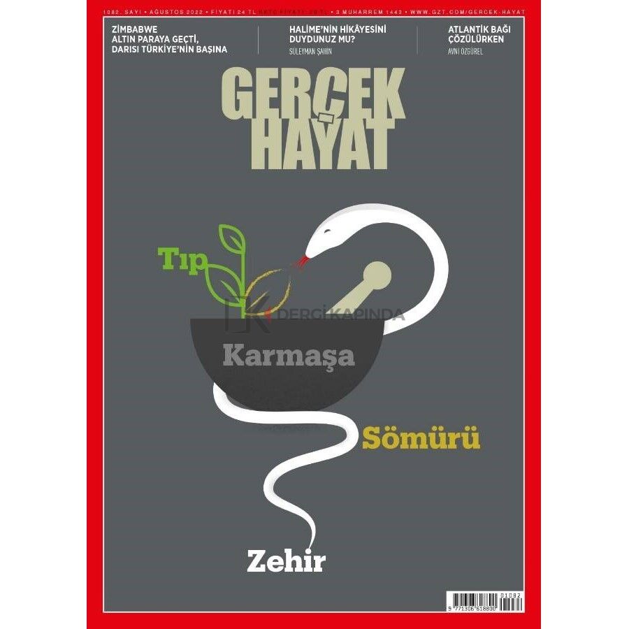 Gerçek Hayat 1082.Sayı Ağustos 2022