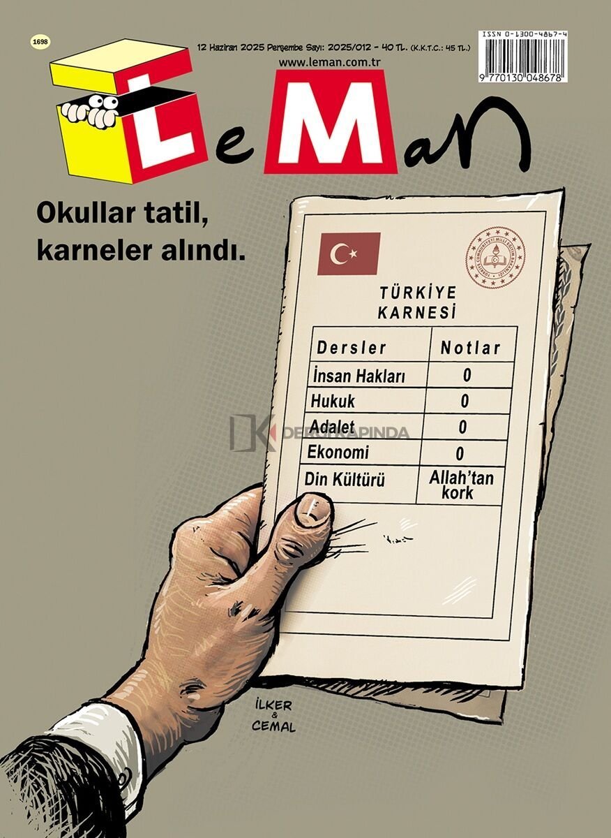 Leman Dergi 1698.Sayı - 12 Haziran 2025
