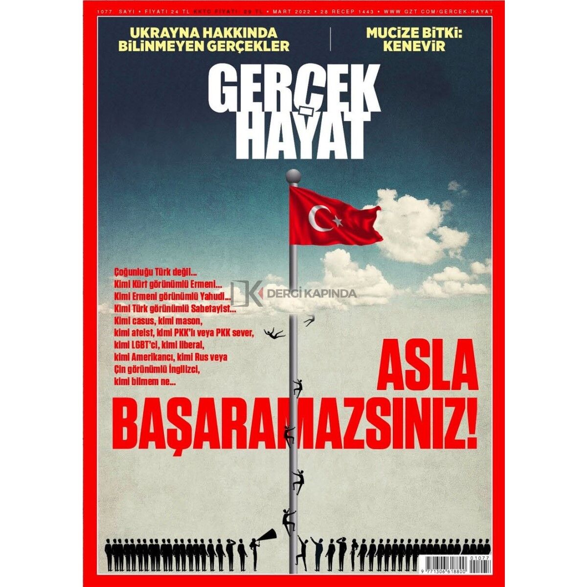 Gerçek Hayat 1077.Sayı Mart 2022