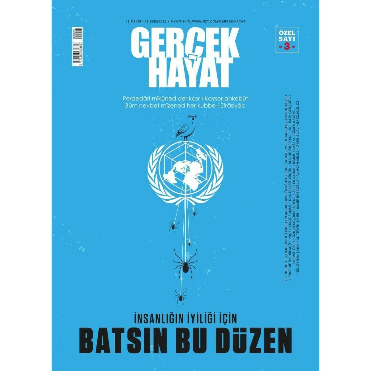 Gerçek Hayat 3.Özel Sayı 15 Mayıs 2022