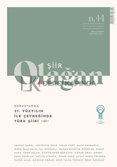 Olağan Şiir Dergi 44.Sayı Mayıs-Haziran 2025