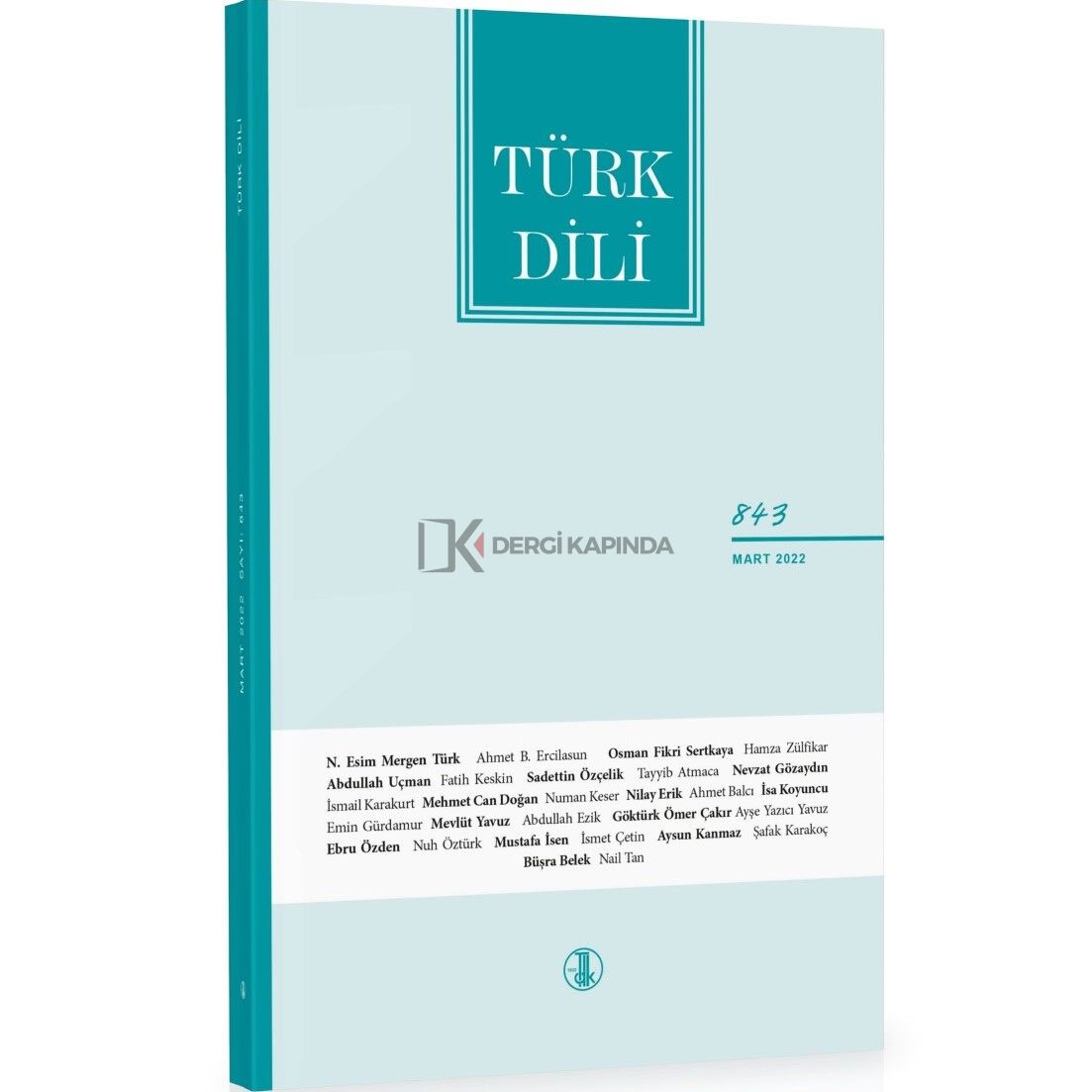 Türk Dili 843.Sayı Mart 2022