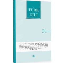 Türk Dili 843.Sayı Mart 2022