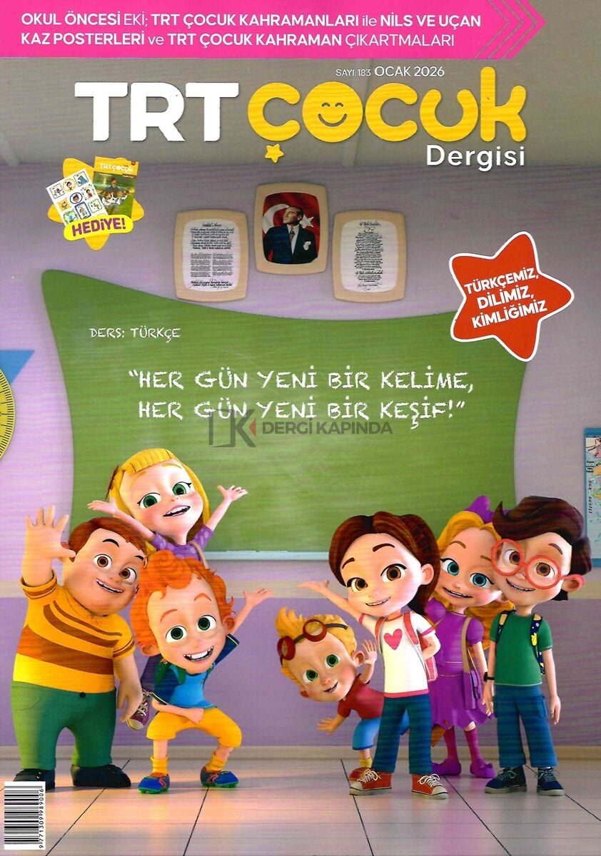 TRT Çocuk Dergi Ocak 2026