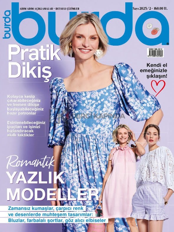 Burda Dergi Pratik Dikiş 2025/02