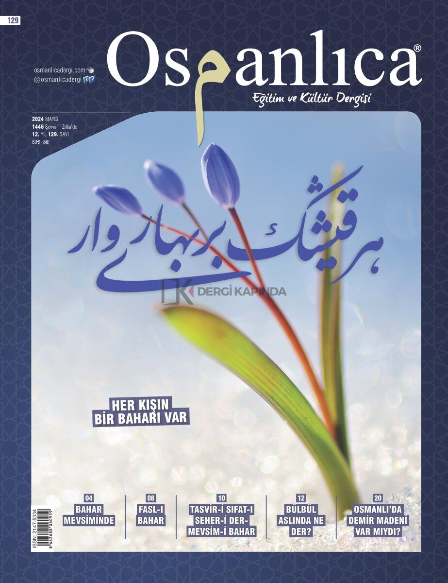 Osmanlıca 129.Sayı Mayıs 2024