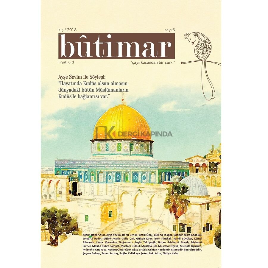 Bûtimar 6.Sayı Kış 2018