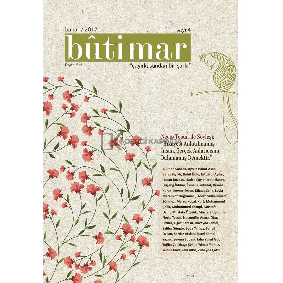 Bûtimar 4.Sayı Bahar 2017
