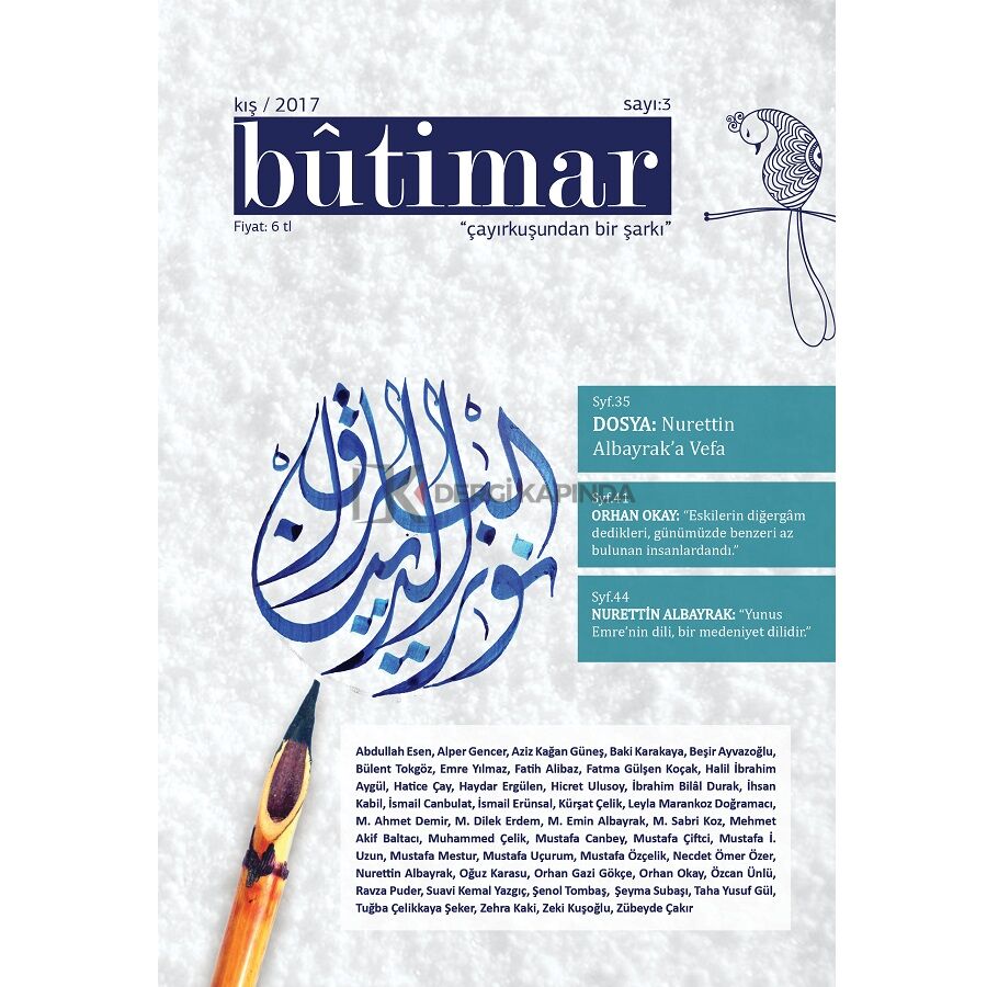 Bûtimar 3.Sayı Kış 2017
