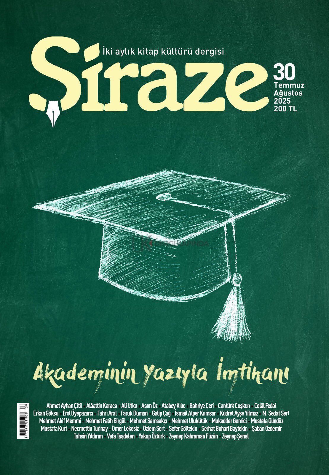 Şiraze Dergi 30.Sayı Temmuz-Ağustos 2025