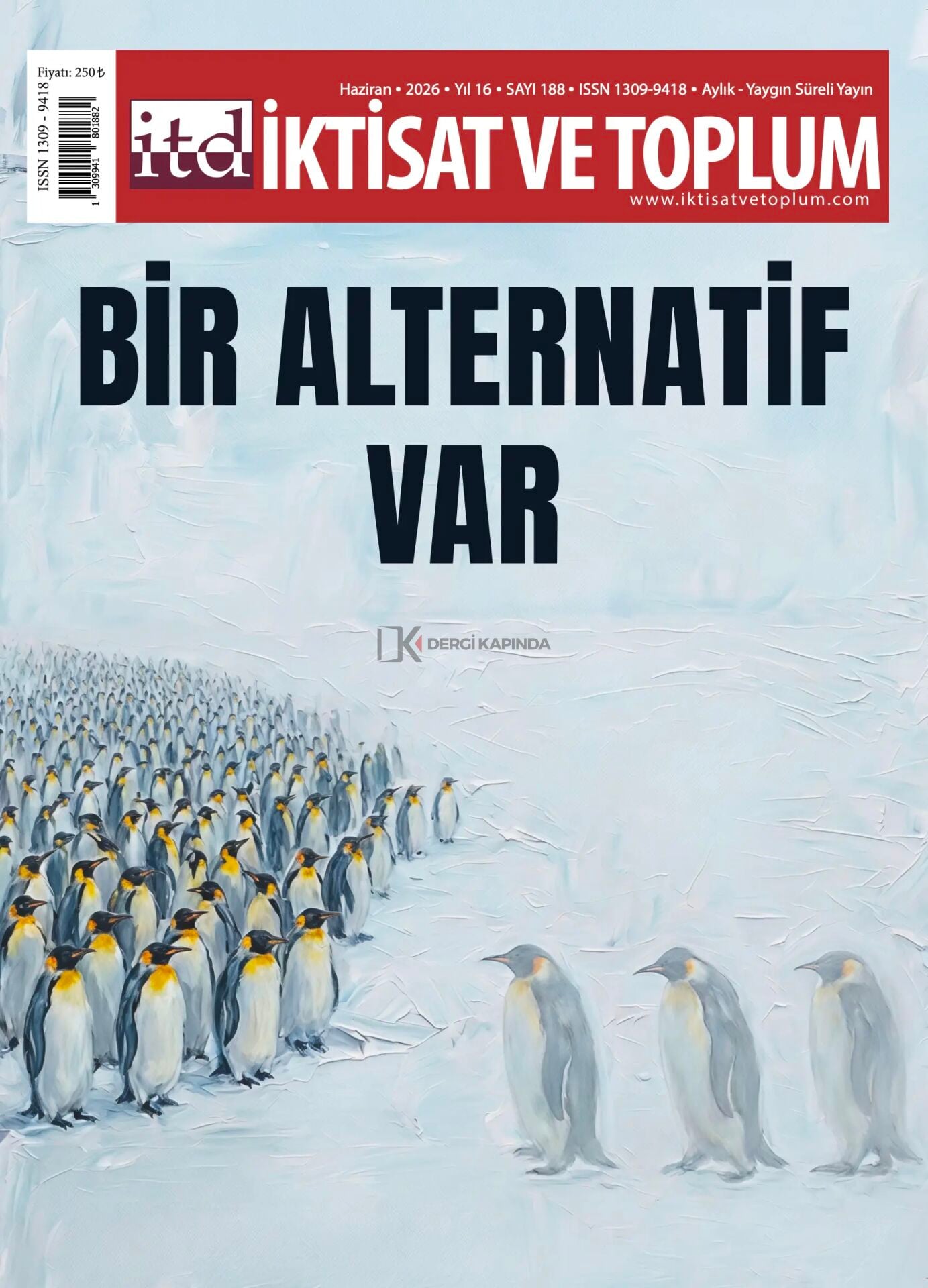 İktisat ve Toplum Dergi 188.Sayı Haziran 2026