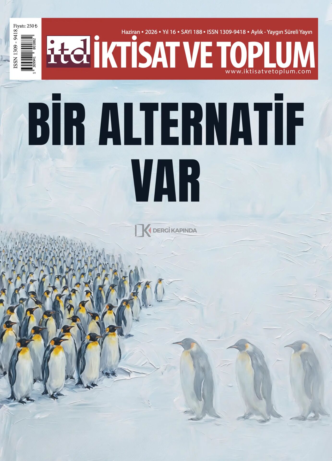 İktisat ve Toplum Dergi 188.Sayı Haziran 2026