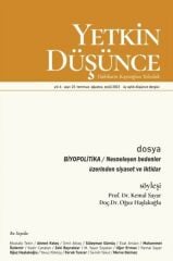 Yetkin Düşünce 23.Sayı Temmuz-Eylül 2023