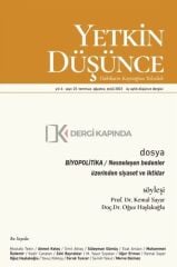 Yetkin Düşünce 23.Sayı Temmuz-Eylül 2023