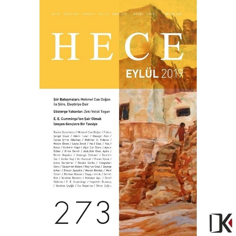 Hece 273.Sayı Eylül 2019