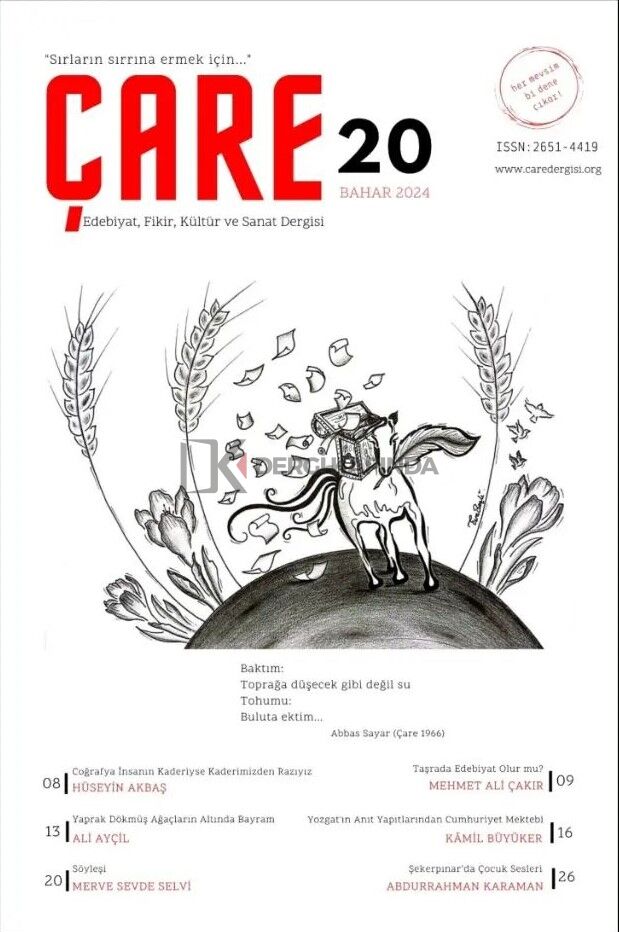 Çare 20.Sayı Bahar 2024