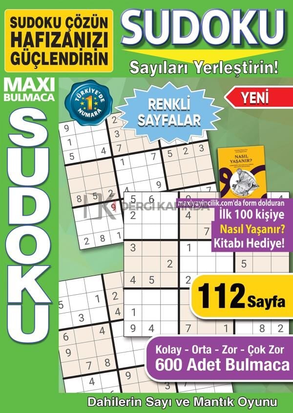 Maxi Sudoku Bulmaca 2026/02