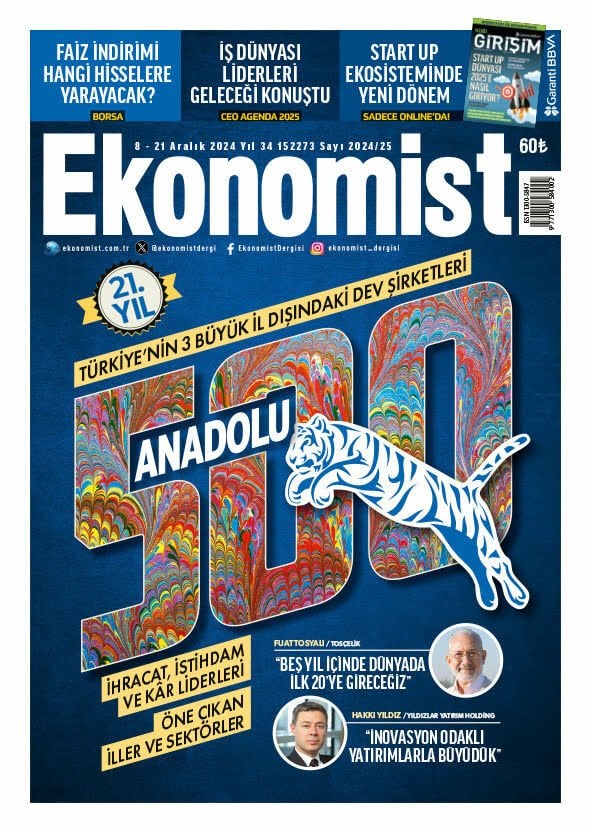 Ekonomist Dergi 8 Aralık - 21 Aralık 2024