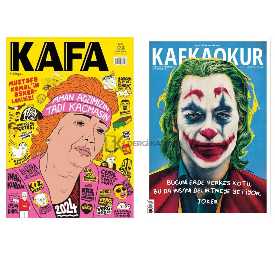 Kafa Dergi + Kafkaokur Dergi Aralık 2024 Paketi