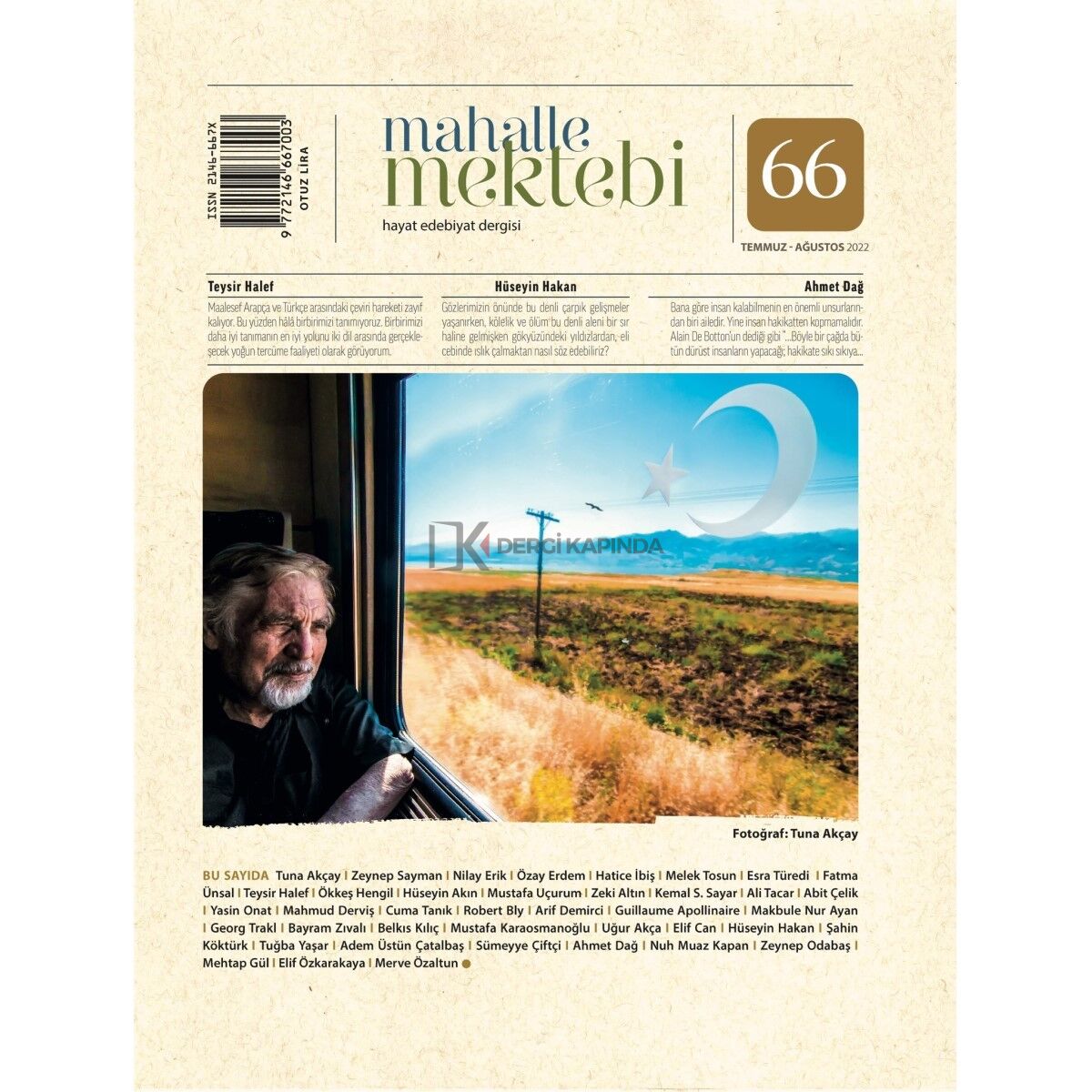 Mahalle Mektebi 66.Sayı Temmuz-Ağustos 2022