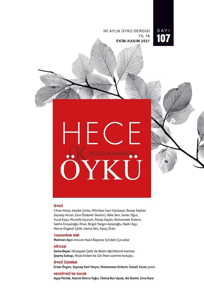 Hece Öykü 107.Sayı Ekim-Kasım 2021