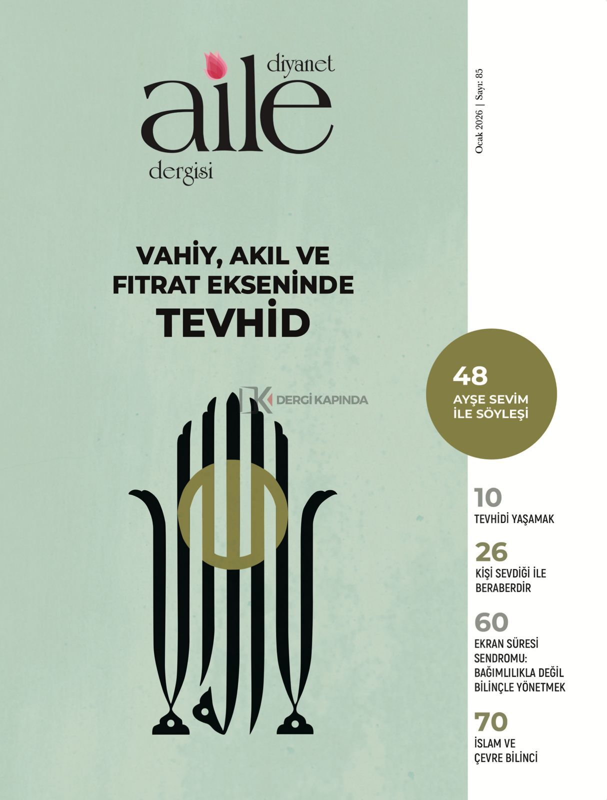 Diyanet Aile Dergi 85.Sayı Ocak 2026