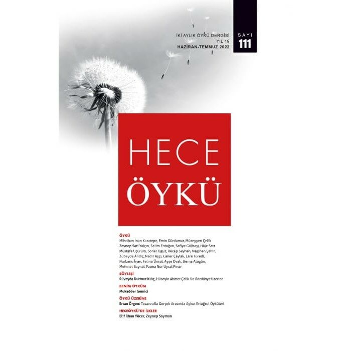 Hece Öykü 111.Sayı Haziran-Temmuz 2022